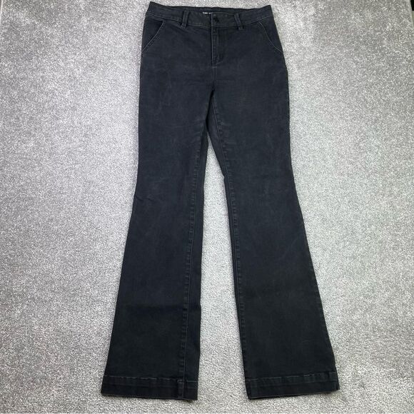 The Limited Pants - The Limited Pants Women's 6 Black Flare High Rise Stretch
